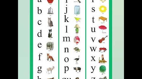 Phonics Chart 2
