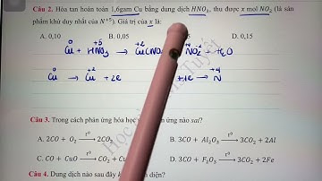 HÓA 11 - ÔN THI CUỐI KỲ 1 - TIẾT 1