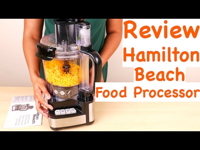 Hamilton Beach 12 Cup Stack and Snap Food Processor - Black - 70727