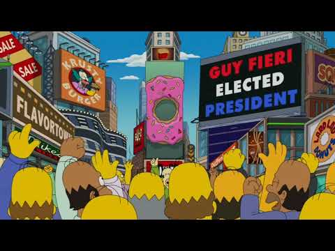 The Simpsons - Homerized Springfielders Sing Just Like Paradise