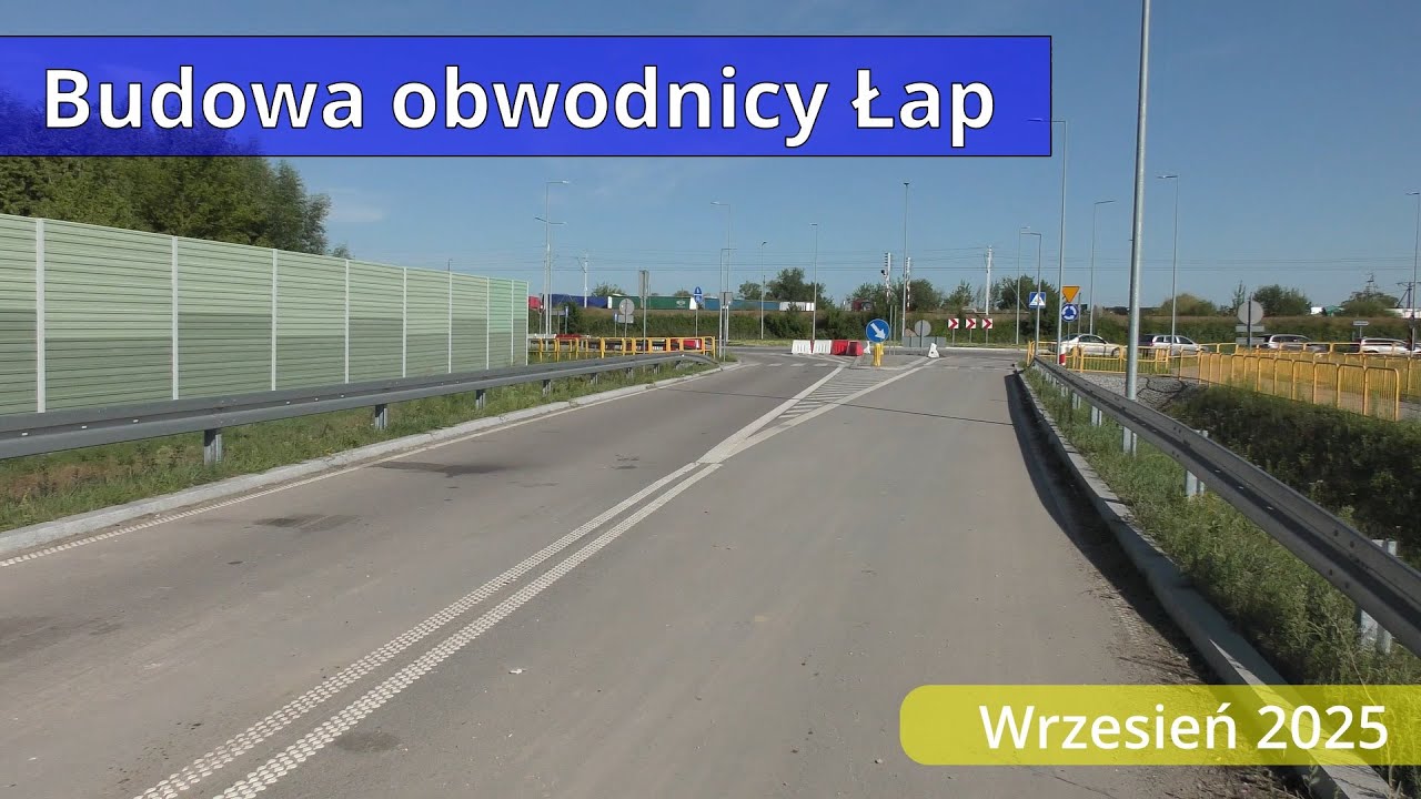 Budowa obwodnicy Łap #17