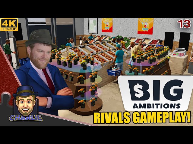CRUSHING PRICES WITH HEALTHY FOOD ALTERNATIVES! - Big Ambitions Rivals Gameplay - 13 class=
