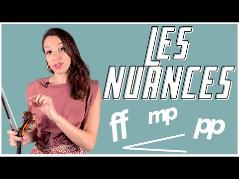 Cours de violon : Les nuances
