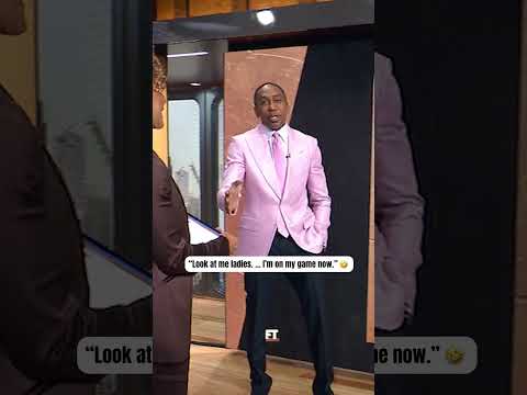 Stephen A.'s been working out 💪