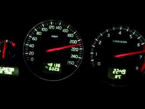 Volvo S60 T5 2005 0-220km/h