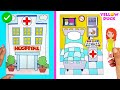 HOSPITAL FOR PAPER DOLLS QUIET BOOK PAPER CRAFT