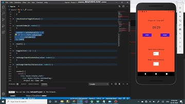 CS50 React Native Project 1 Pomodoro Timer APP