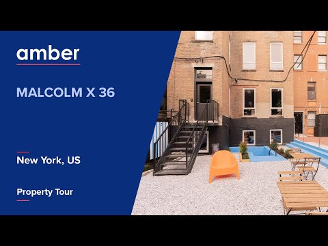 Property Tour | Malcolm X 36, New York | Student Accommodation in USA | amber