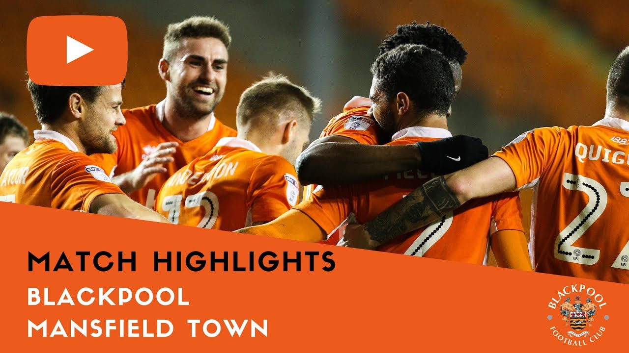 Match Highlights | Blackpool 1 Mansfield 1 (5-4 on pens)