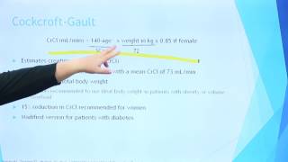 Cockcroft - Gault Equation