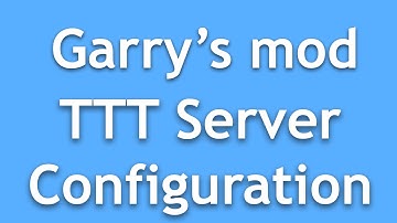 How to configure your server to a TTT server!!!