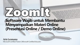 ZoomIt: Software Wajib untuk Membantu Menyampaikan Materi Online (Presentasi Online / Demo Online) screenshot 4