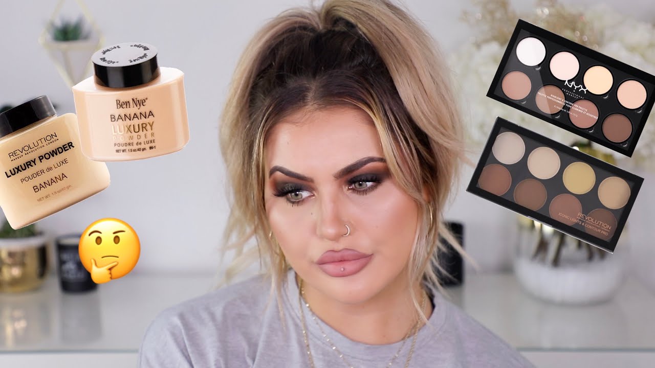 FULL FACE OF MAKEUP REVOLUTION INTERESTING JAMIE GENEVIEVE