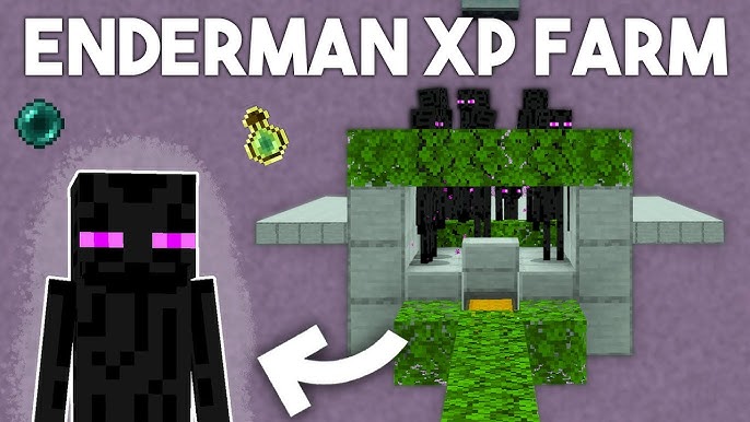 Minecraft Enderman XP Farm Tutorial 1.20