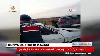 Konya’da Feci Kaza: 1 Ölü, 4 Yaralı