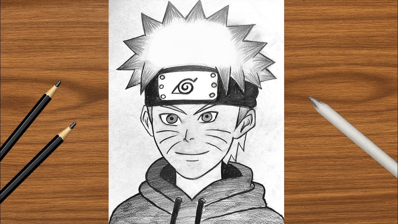 Easy naruto drawing | How to draw Naruto uzumaki | step by step | for beginners 