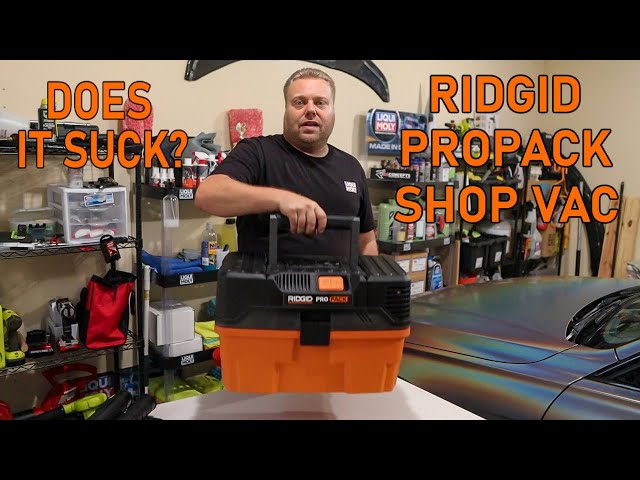 Ridgid WD45500 4.5 Gallon Pro Pack Wet/Dry Vac