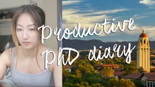 Productive Stanford PhD vlog | surviving Quals, studying in the library