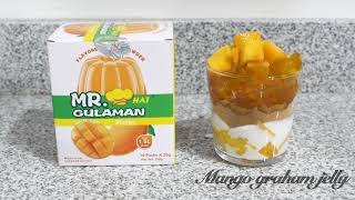 Mr. Hat Gulaman Mango Graham Jelly