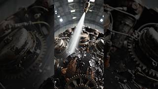 Aeroplane ✈️ engine 🚂 Restoration 😱🥵 #asmr #automobile #restoration #viral #satisfying #ytcreate #ai