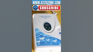 What is a water ozone generator and how does it work? #ozone #a2zozone #a2z #ozonegenerator