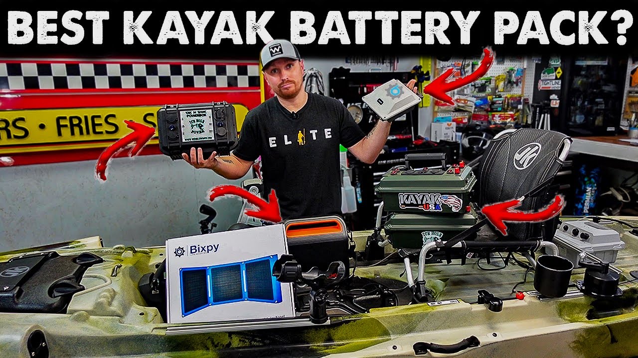 Kayak Batteries & Power Packs Which is the BEST..!? Kayak DIY