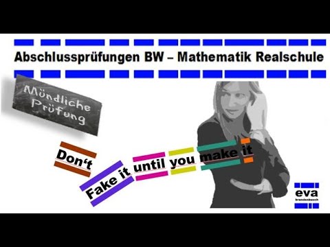 Abschlussprüfung Themen in der mündichen Prüfung - BW Realschule Mathematik - YouTube