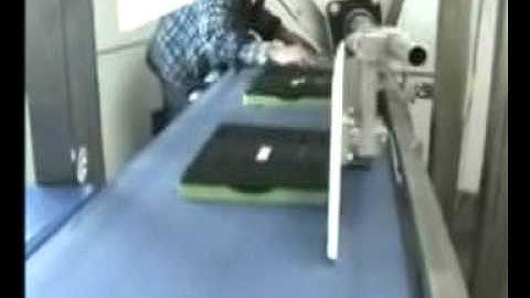 Discharging low folded boxes, in-house testrun #18