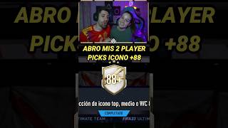 (SALE BRASILEÑO) 🥵 MI NOVIA ABRE MIS 2 PICKS de ICONO PRIME +88 en FIFA 23