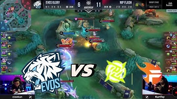 highlight MSC 2024 EVOS GLORY vs NIP FLASH GAME 1  #mobilelegends  #mlbb #SATUMISIMSC #FYP