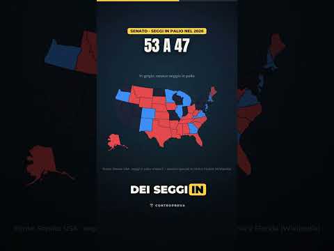 Video Midterm USA 2026: cosa c'è in gioco il 3 novembre ?? Camera, Senato e storia