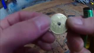 How to make a ring out of a 50 cent coin