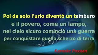 Karaoke  - Com'è profondo il mare -  Lucio Dalla