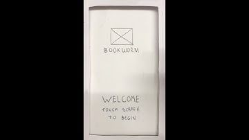 BookWorm Paper Prototype