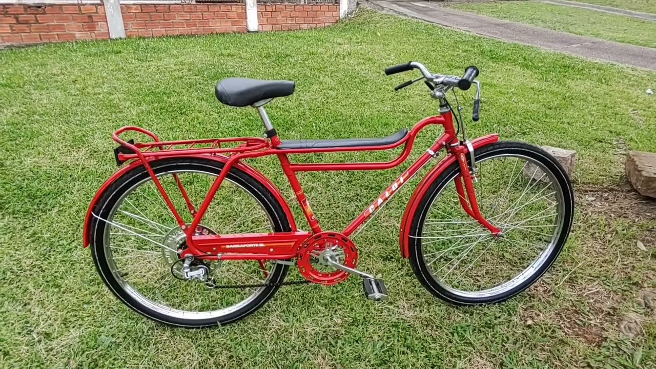 Caloi barra forte SL trabalho de revitalização concluído 😃🚲