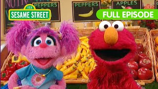 elmo abby and cookie monster play grocery games sesame street full episode