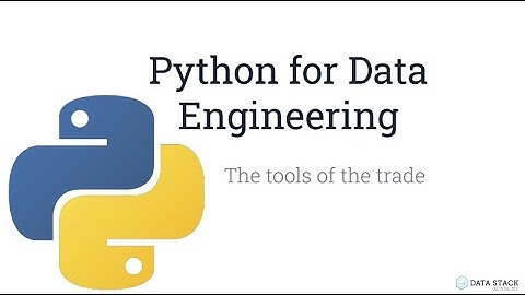 데이터 엔지니어링을 위한 Python 소개 | Data Stack Academy 제공