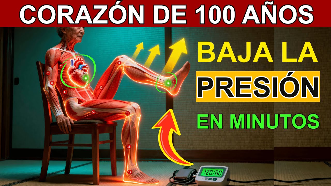 Este Ejercicio de Piernas Reduce la Presión Arterial Rápidamente (Parte 2) | Consejos de salud