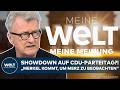 MEINE MEINUNG: Merkel beim CDU-Parteitag! Showdown?! „Merkel kommt, um Merz zu beobachten“