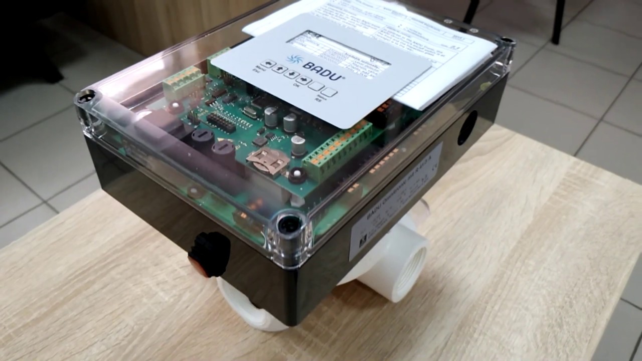 Автоматический клапан промывки в бассейн Badu Omnitronic