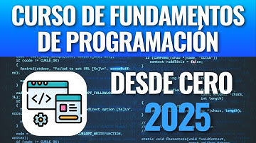 Curso de fundamentos de programación desde cero🚀