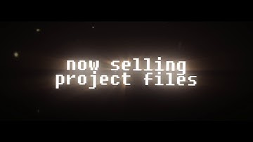 NOW SELLING AE AND C4D FILES / ALSO PROJECTFILE PACKS