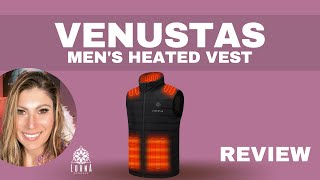 Venustas Mens Heated Vest With Battery Pack 74V Heated Hunting Vest Review