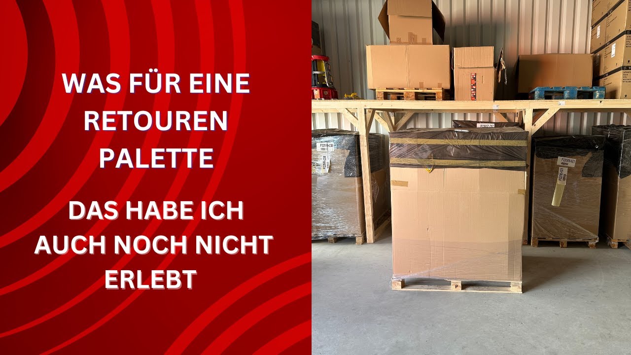 Unglaubliche Spielzeug Retouren Palette