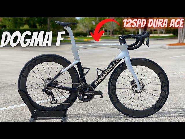 Pinarello Dogma F12 X-Light Official Team INEOS Grenadiers Dura-Ace Di2  Road Bike ( NO WHEELS ) - 55