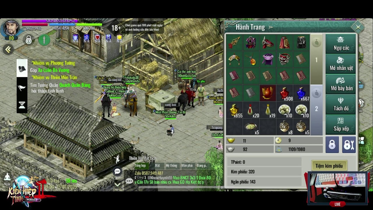 💥(15/1) Hoạt động chiến trường thường nhật KHT2 mobile