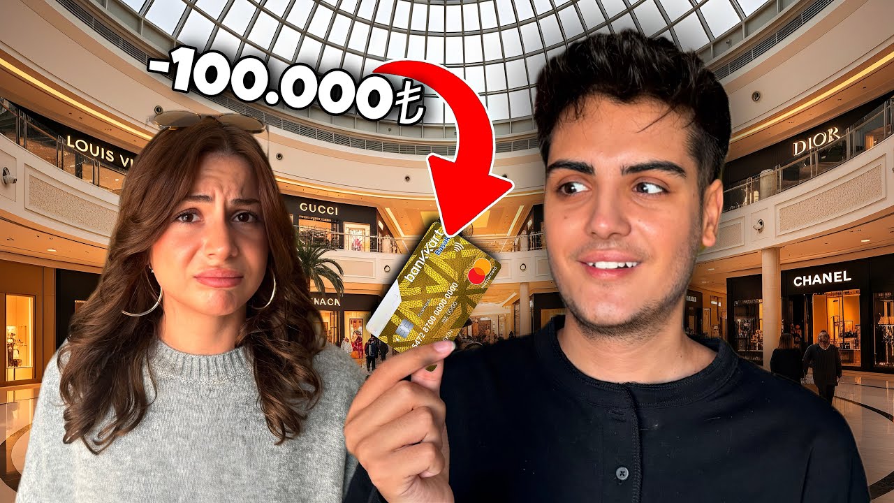 SEVGİLİMİN KREDİ KARTINI ALDIM!! BEKLENEN GÜN😎 Melih Yıldırım | Sıla Beyoğlu 