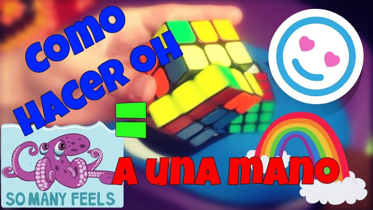 ¡Como armar el cubo a una mano! (OH) | ArSpeedcuber