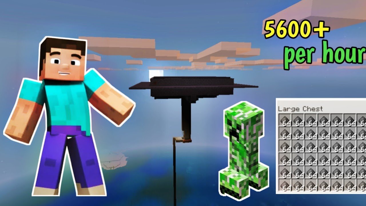 I Made an ultra giant creeper farm in Minecraft #22 - YouTube