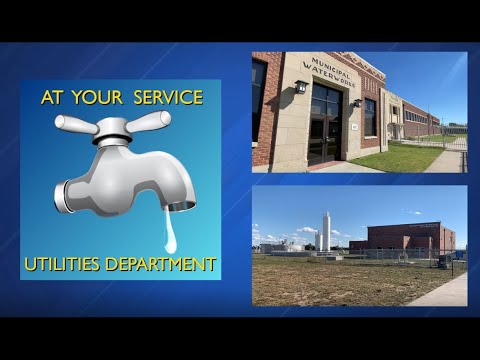 At Your Service - Utilities Department Hydrant Flushing & WTP Award